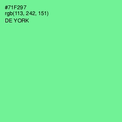 #71F297 - De York Color Image